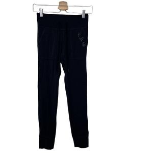Aerie Collaboration Black Jogger Leggings Women’s Size Medium